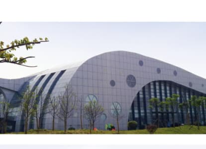 凤城会议中心外景网架工程